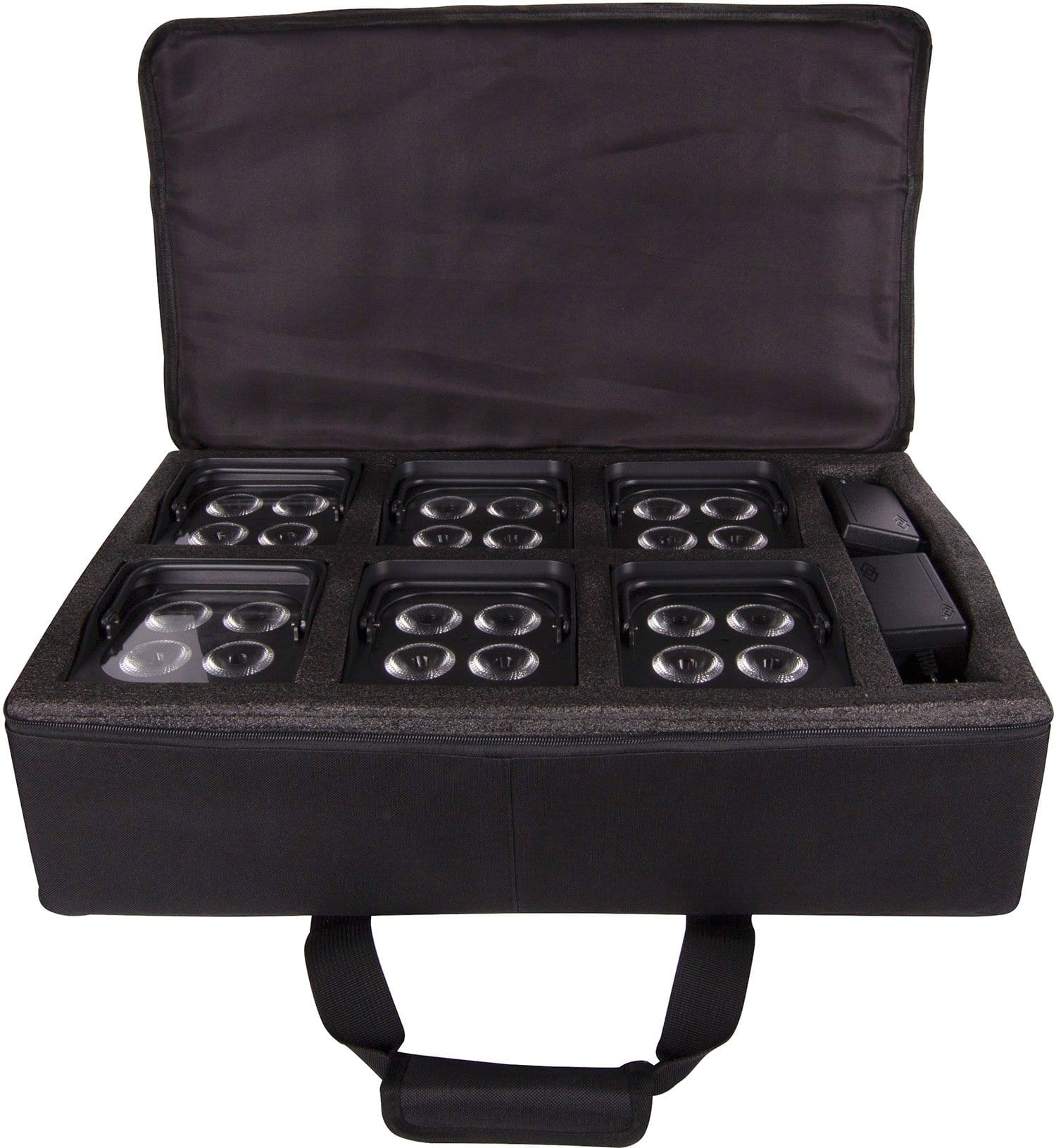 ColorKey MobilePar Mini Hex 4 6-Unit Carrying Case - PSSL ProSound and Stage Lighting