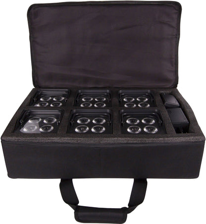 ColorKey MobilePar Mini Hex 4 6-Unit Carrying Case - PSSL ProSound and Stage Lighting