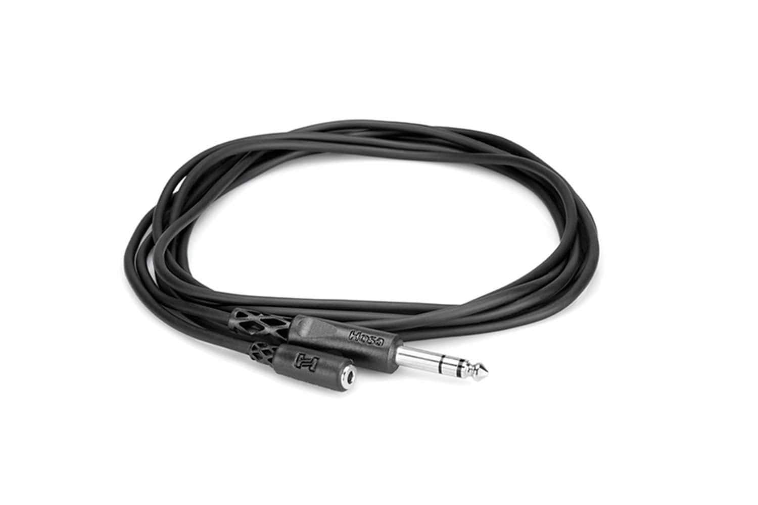 Hosa Headphone Adaptor 1/8 TRS to 1/4 TRS 10 Ft - PSSL ProSound and Stage Lighting