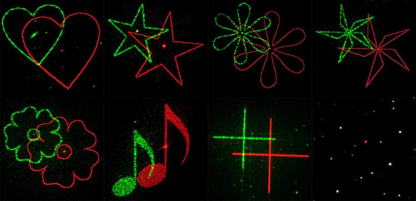 American DJ Micro Gobo Red & Green Laser with Remote - PSSL ProSound and Stage Lighting