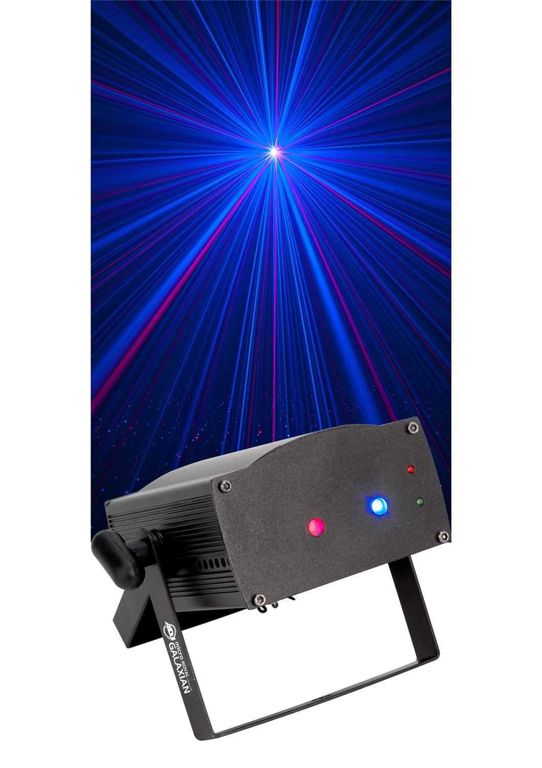 ADJ American DJ Micro Royal Galaxian Blue & Red Laser - PSSL ProSound and Stage Lighting