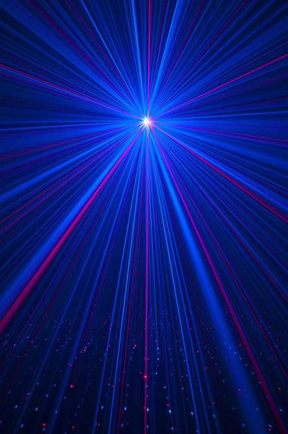 ADJ American DJ Micro Royal Galaxian Blue & Red Laser - PSSL ProSound and Stage Lighting