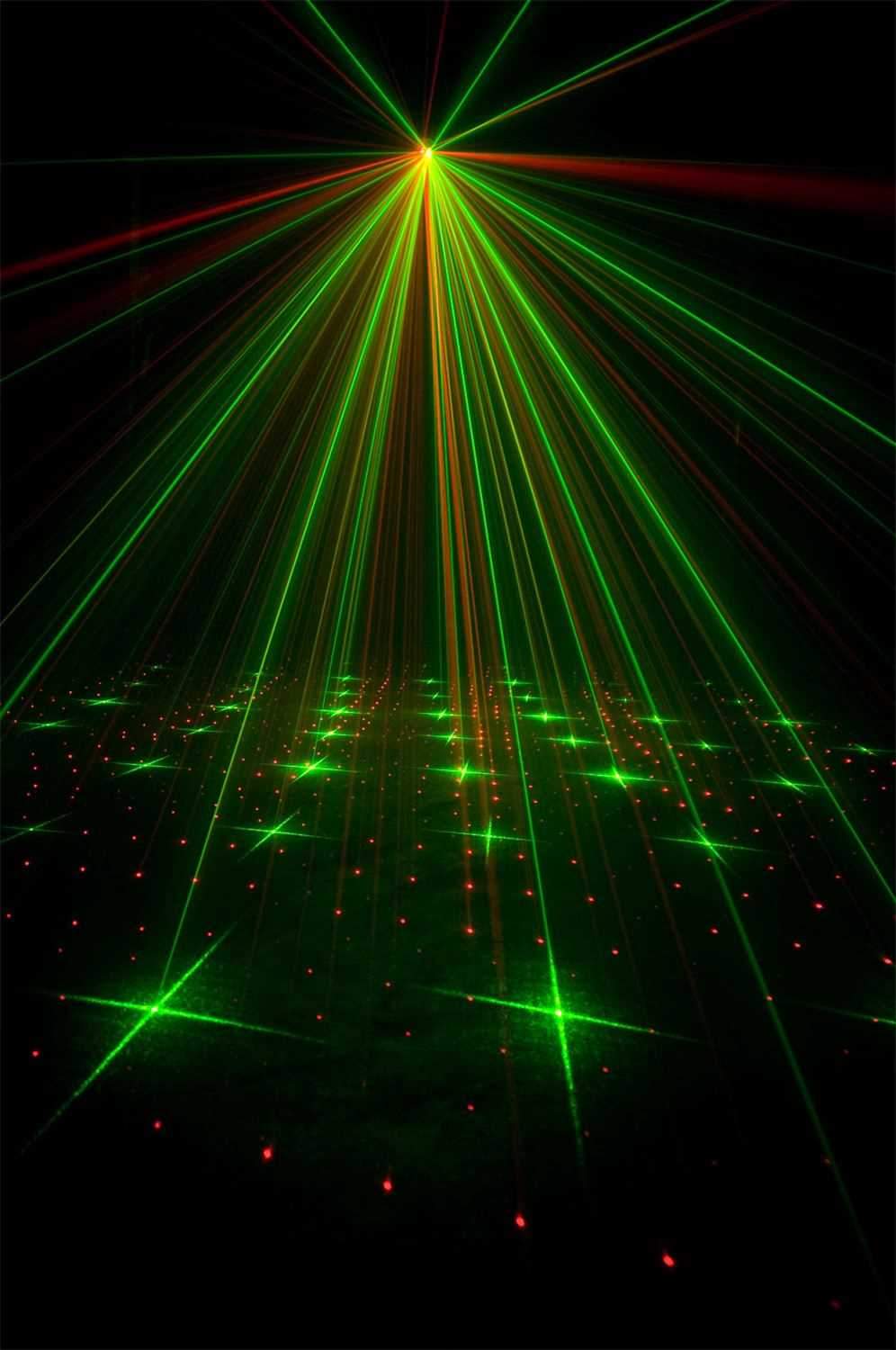 American DJ Micro Star Red & Green Laser with Remote - PSSL ProSound and Stage Lighting