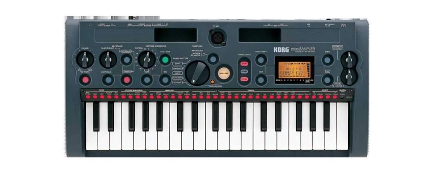 Korg MS1 MICROSAMPLER Phrase Sampling Keyboard - PSSL ProSound and Stage Lighting