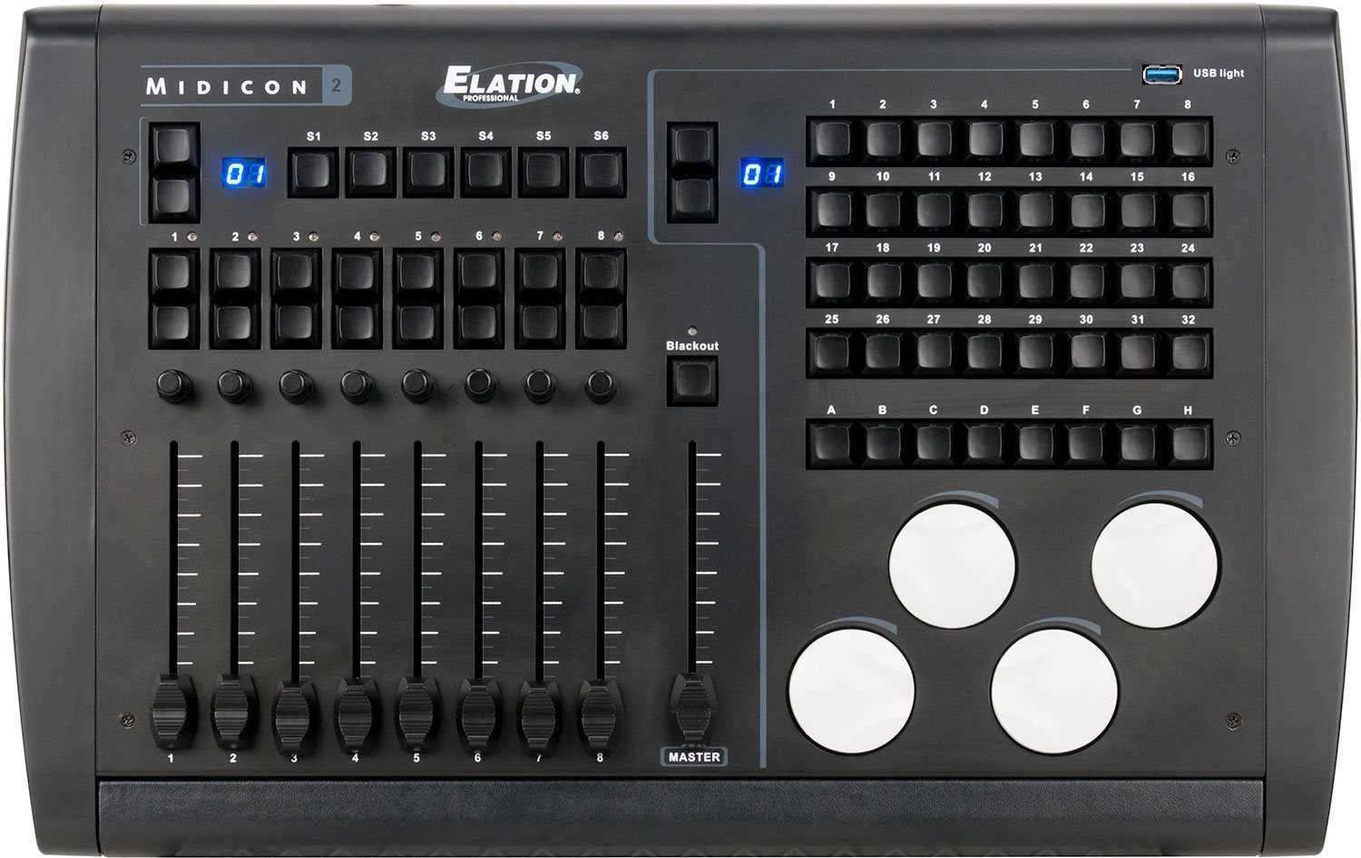 Elation MIDICON-2 USB Powered Midi Lighting Controller - PSSL ProSound and Stage Lighting