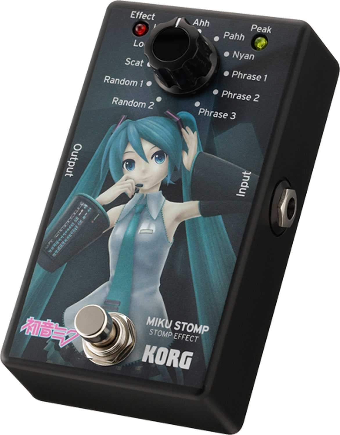 Korg MIKUSTOMP Miku Stomp Pedal - PSSL ProSound and Stage Lighting