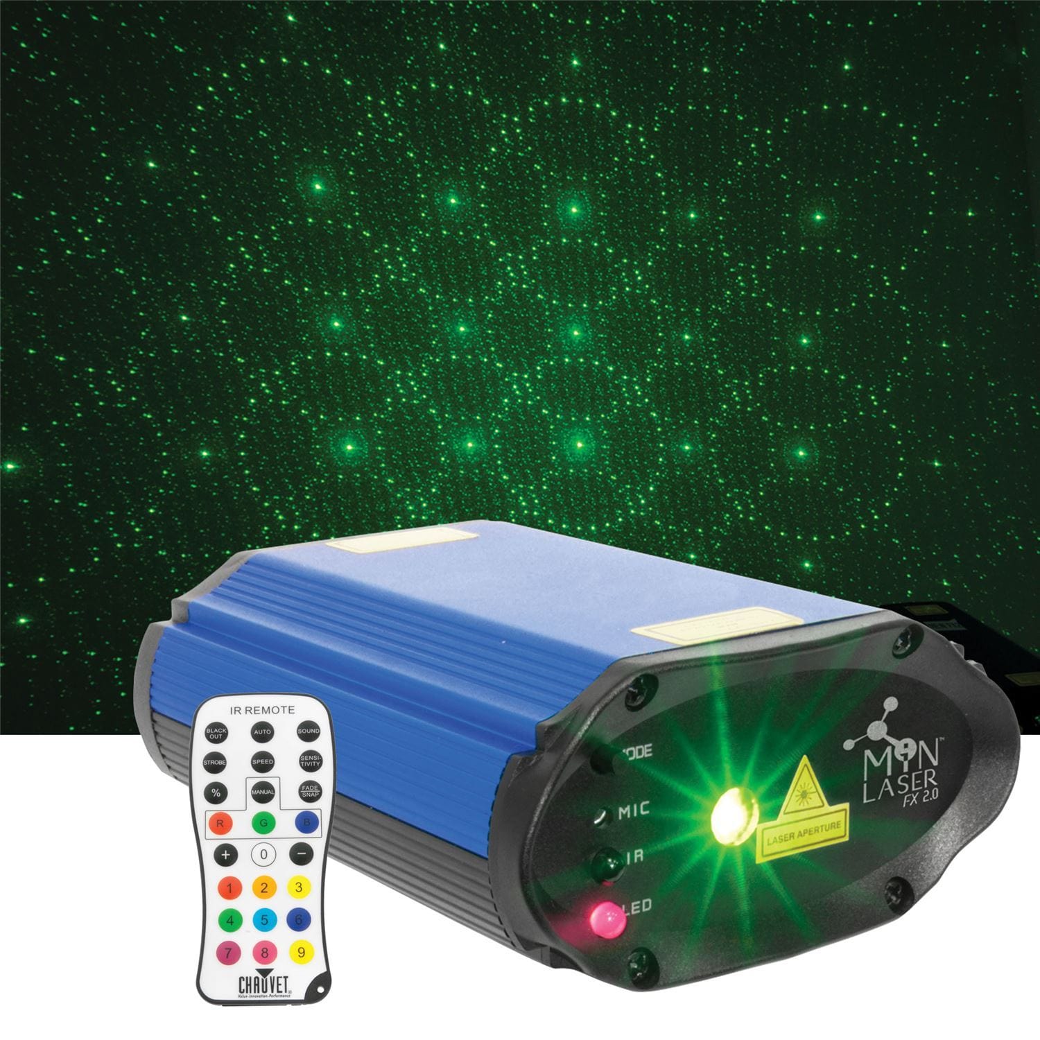 Chauvet Min Laser FX 2.0 Red & Green Laser - PSSL ProSound and Stage Lighting