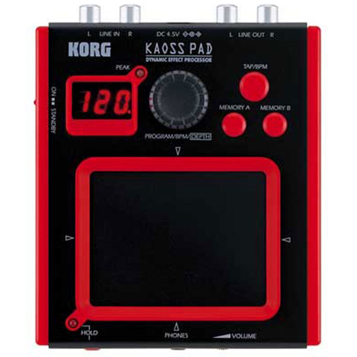 Korg MINI-KP Miniature Kaoss Pad (Battery Pwrd) - PSSL ProSound and Stage Lighting