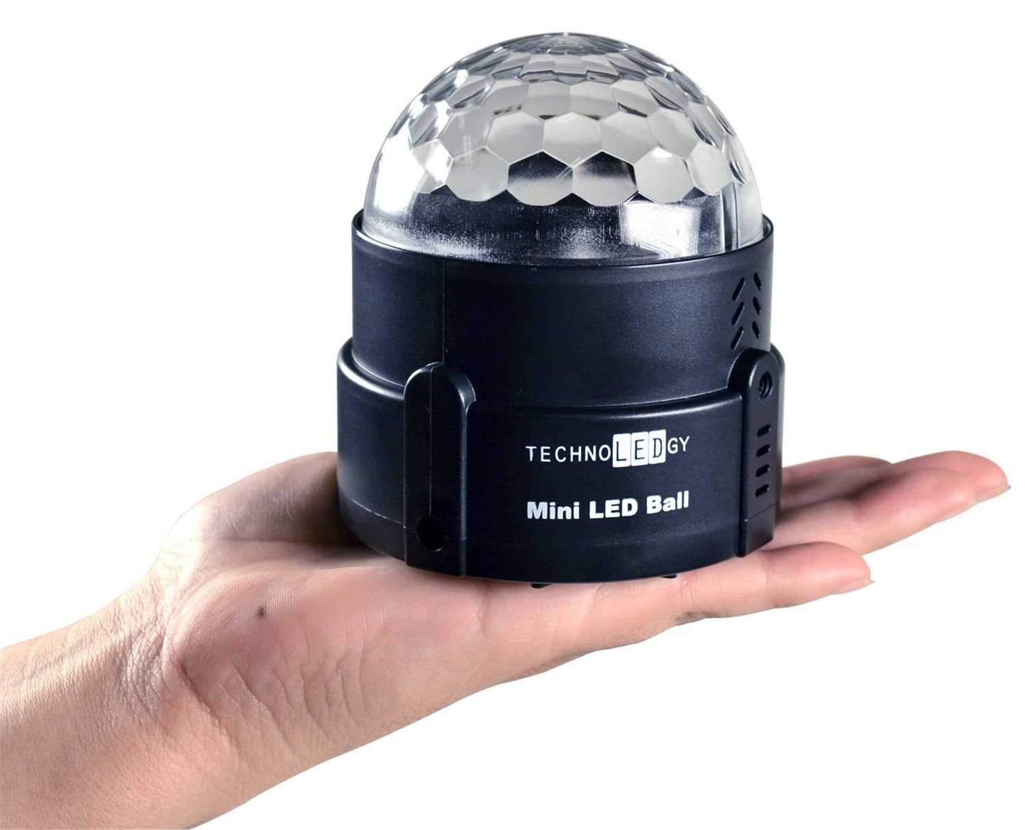 technoLEDgy Mini LED Ball 3w AC Effect Light - PSSL ProSound and Stage Lighting