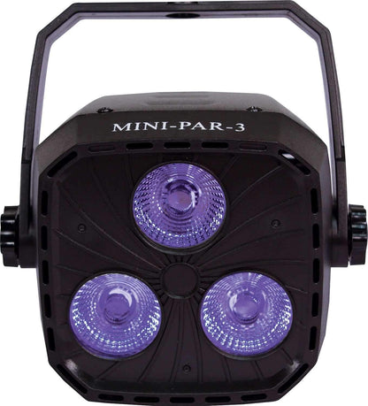 Solena Mini Par 3 3x8-Watt RGBW LED Wash Light - PSSL ProSound and Stage Lighting