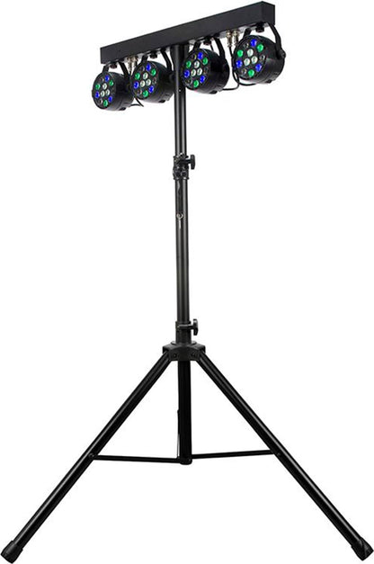 Eliminator Mini Par Bar Portable LED Lighting System - PSSL ProSound and Stage Lighting