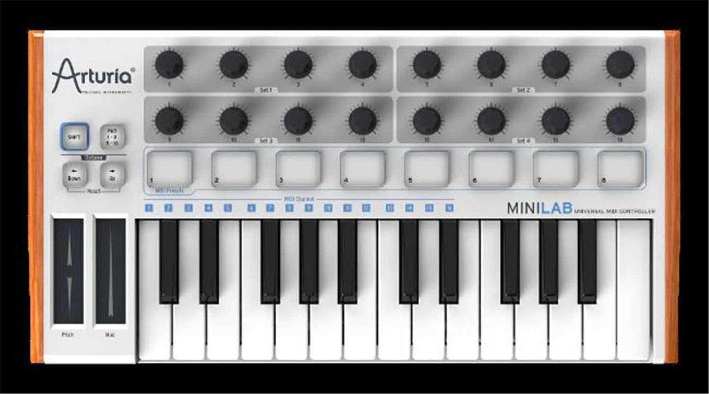 Arturia Minilab 25 Key USB Keyboard Controller - PSSL ProSound and Stage Lighting