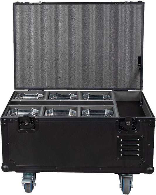 ADJ Mirage Q6 PAK 6x Mirage Q6 IP Fixture with Charging Case - PSSL ProSound and Stage Lighting