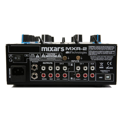 Mixars MXR-2 2-Channel DJ Mixer with Effects - PSSL ProSound and Stage Lighting