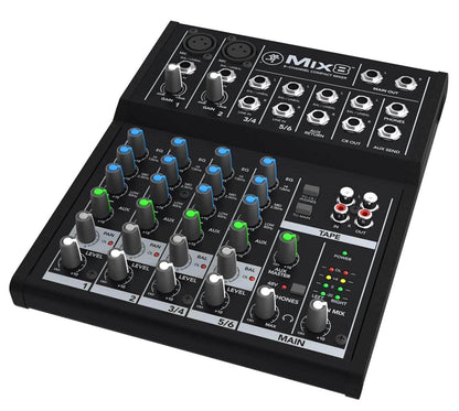 Mackie Mix8 8-Channel Compact Mixer - PSSL ProSound and Stage Lighting