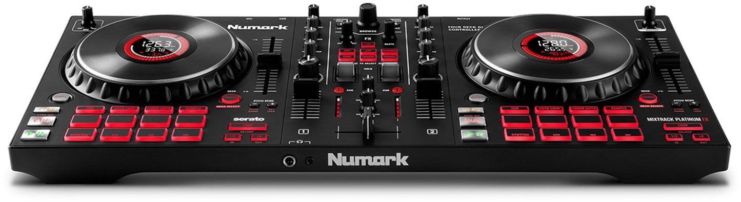 Numark Mixtrack Platinum FX 4-Deck DJ Controller - PSSL ProSound and Stage Lighting