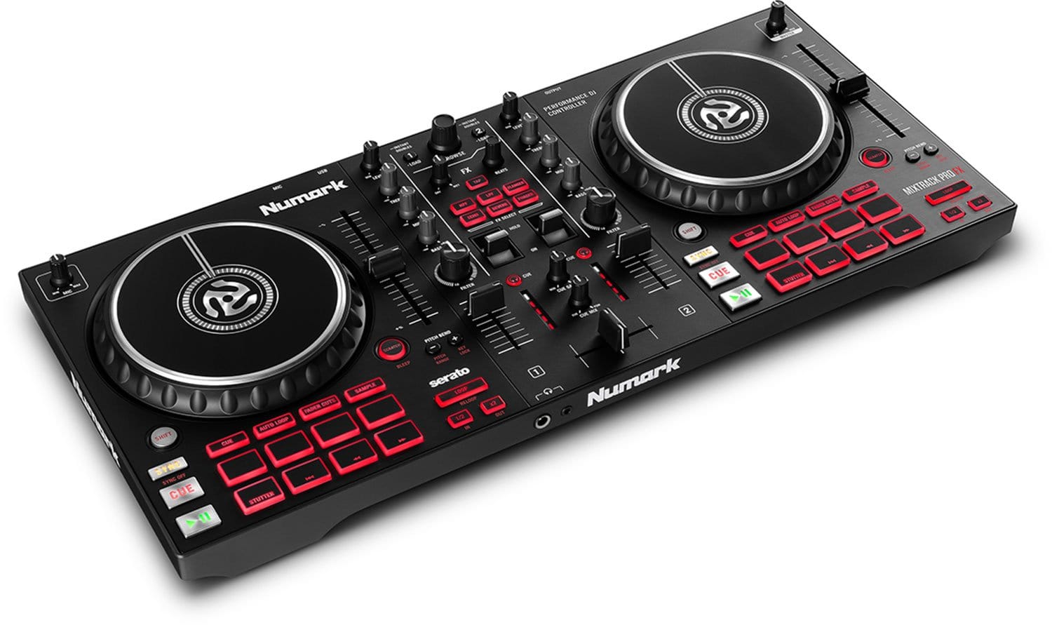 Numark Mixtrack Pro FX 2-Deck Controller - PSSL ProSound and Stage Lighting