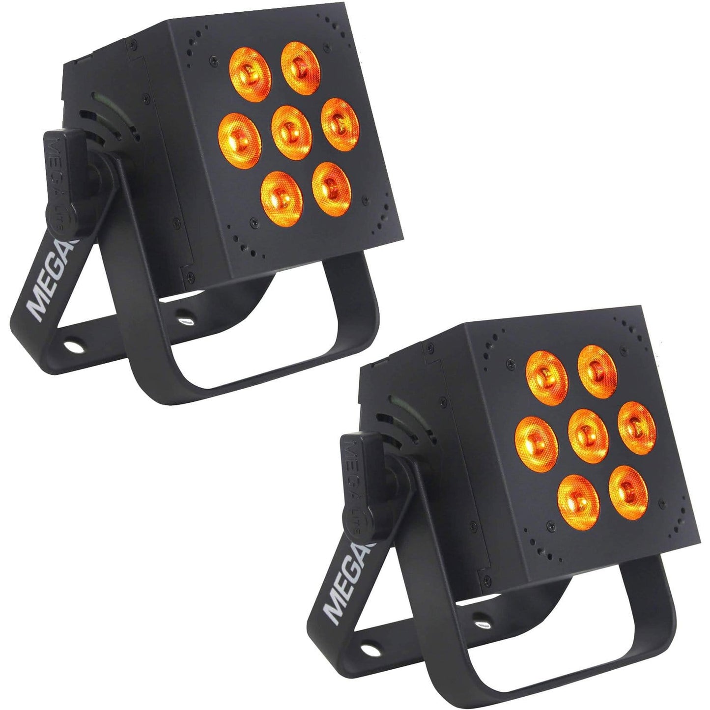 Mega Lite Baby Color H84 Hex LED Wash Light 2-Pack - PSSL ProSound and Stage Lighting