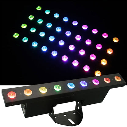 Mega Lite N-E Color FX9 RGB 9x3-Watt LED Strip Light - PSSL ProSound and Stage Lighting