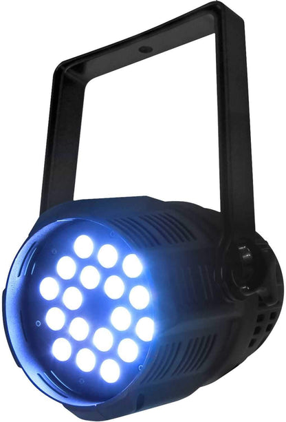 Mega Lite Unicolor CM5 Blue 18x 3W LED Wash - PSSL ProSound and Stage Lighting