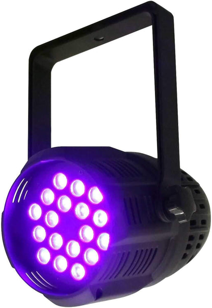 Mega Lite Unicolor CM5 UV 18x 3W LED Wash - PSSL ProSound and Stage Lighting