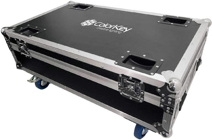 ColorKey MobileCase 610 Road Case - Holds Qty 10 - PSSL ProSound and Stage Lighting