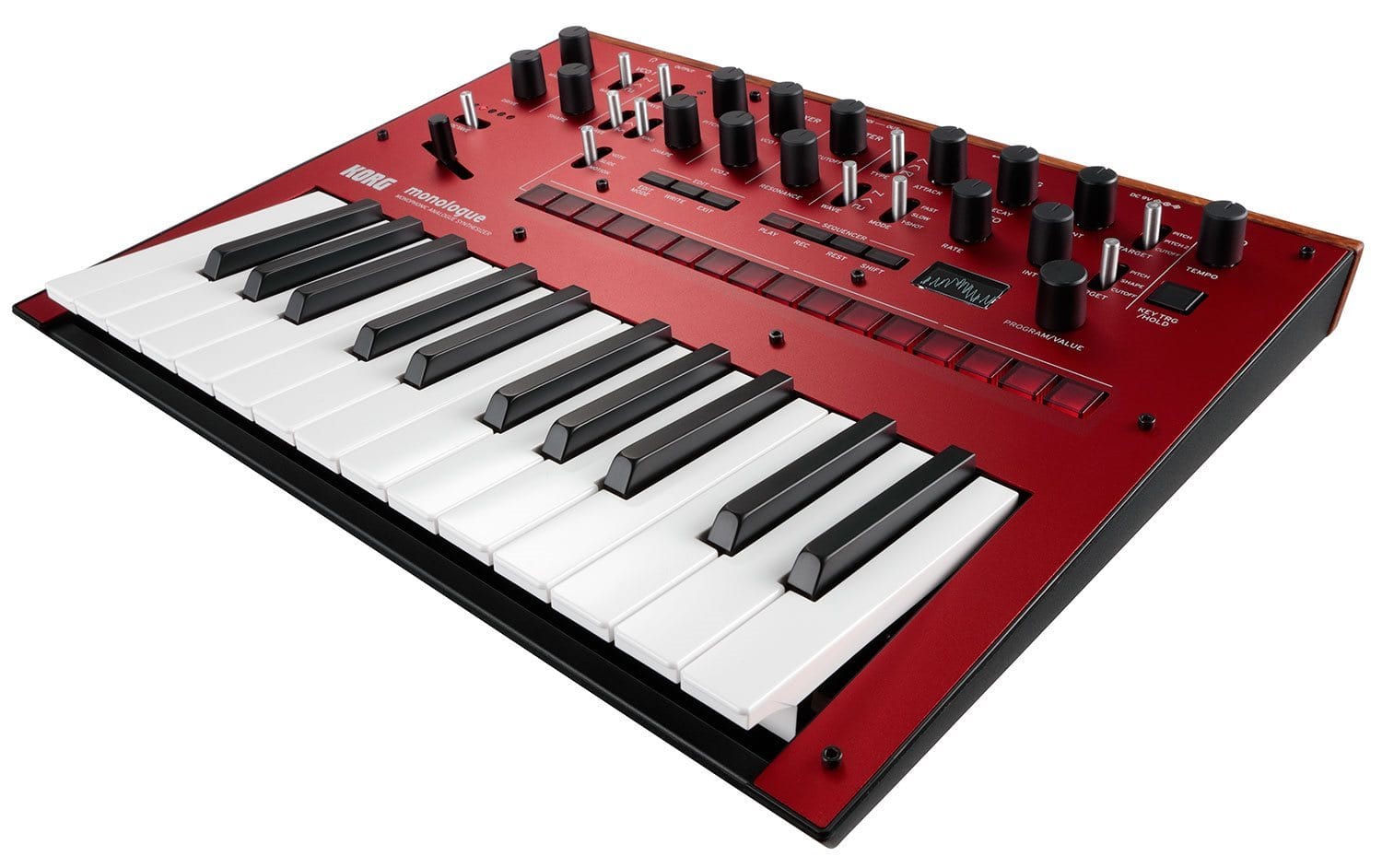 Korg Monologue Analog Monophonic Synth in Red - PSSL ProSound and Stage Lighting