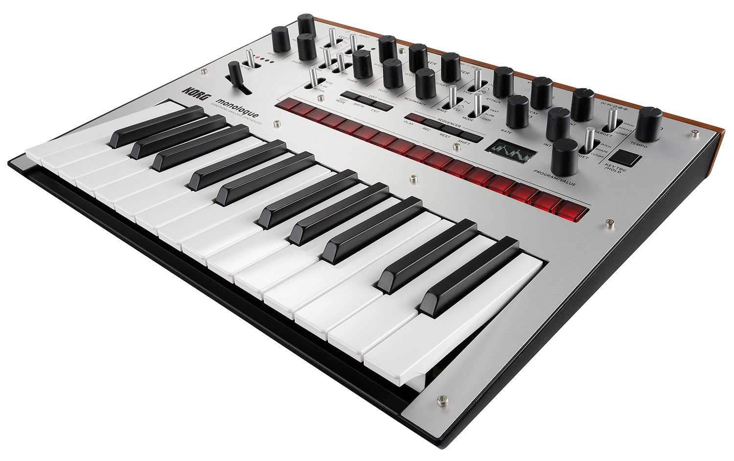 Korg Monologue Analog Monophonic Synth in Silver - PSSL ProSound and Stage Lighting