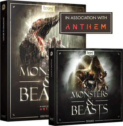 BOOM Monsters and Beasts Bundle Sound Effects - PSSL ProSound and Stage Lighting