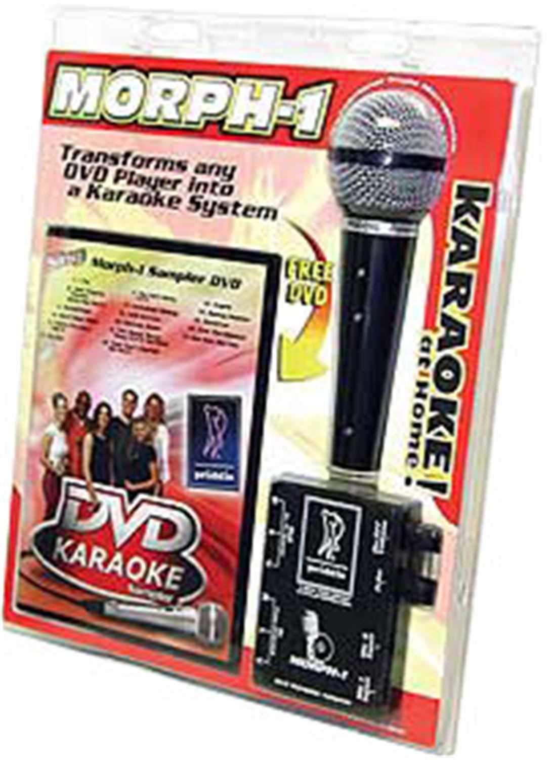 Priddis MORPH1 Dvd To Karoake Converter With Mic - PSSL ProSound and Stage Lighting