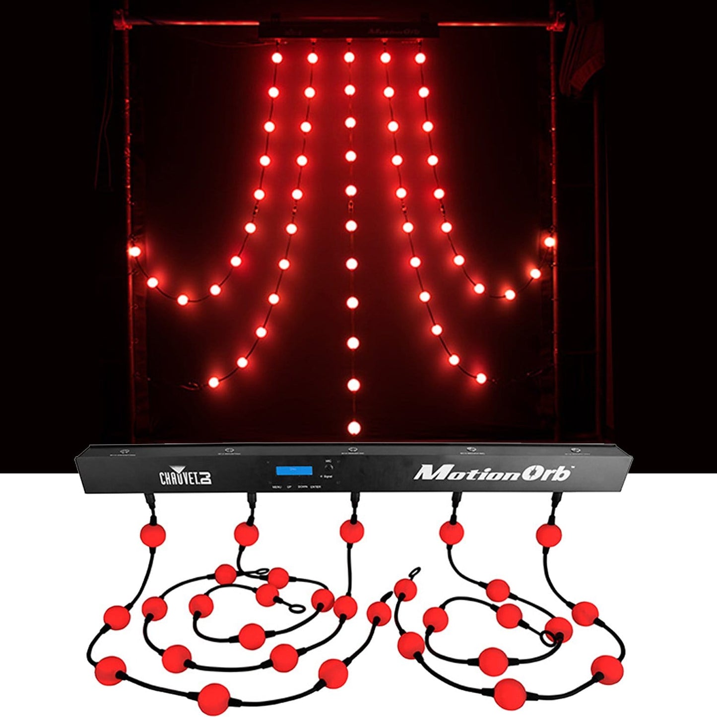 Chauvet Motion Orb DMX RGB LED String Effect Light - PSSL ProSound and Stage Lighting