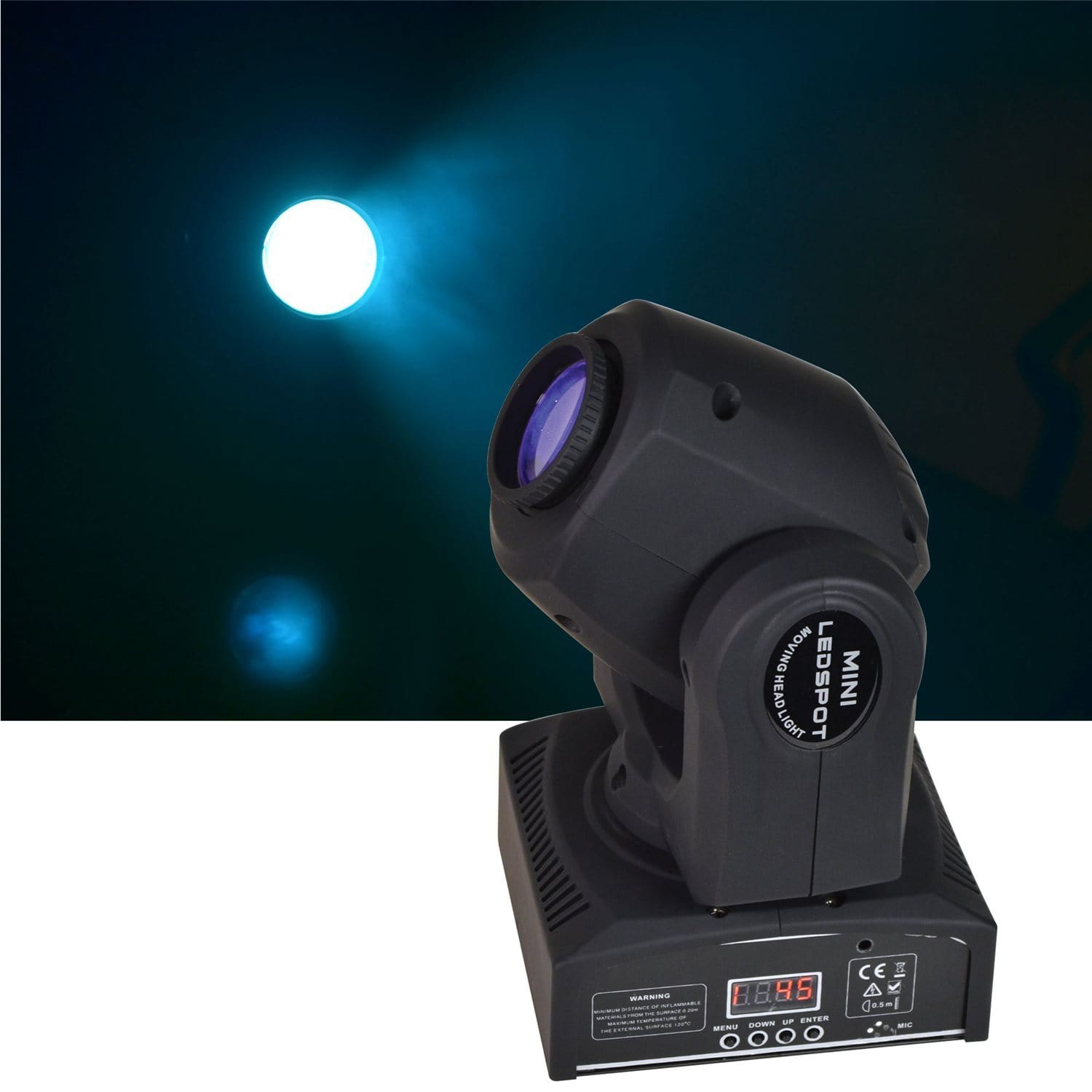 ColorKey Mover MicroSpot 10w LED Moving Head Light - PSSL ProSound and Stage Lighting