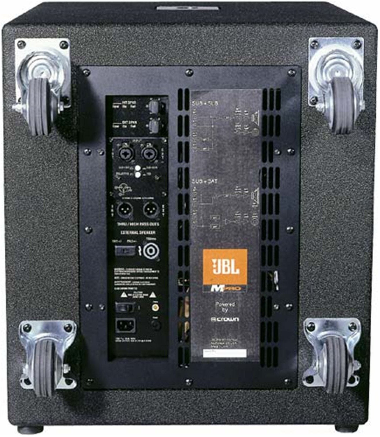 JBL MP418SP Subwoofer 18In with Dual Channel Amp - PSSL ProSound and Stage Lighting