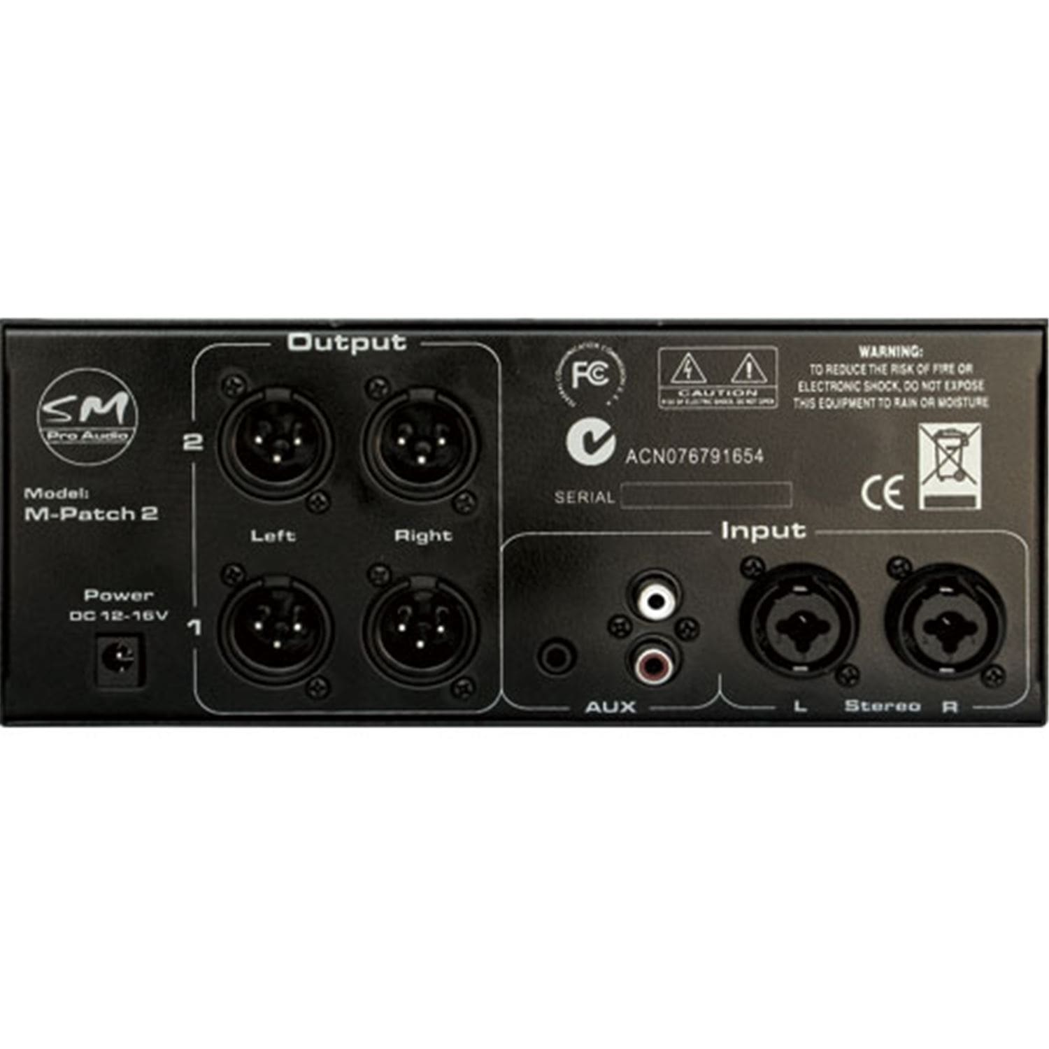 SM Pro Mpatch 2 Patch Bay - PSSL ProSound and Stage Lighting