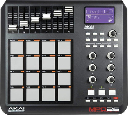 Akai MPD26 USB Midi MPC Pad Controller - PSSL ProSound and Stage Lighting