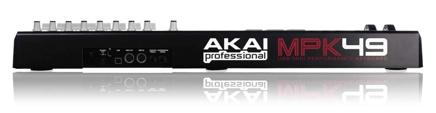 Akai MPK49 49 Key Keyboard USB Midi Controller - PSSL ProSound and Stage Lighting