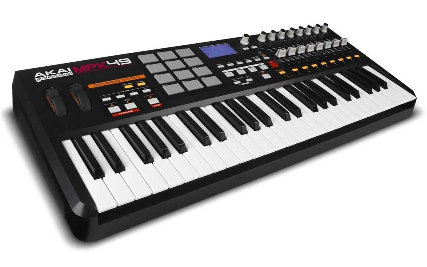 Akai MPK49 49 Key Keyboard USB Midi Controller - PSSL ProSound and Stage Lighting