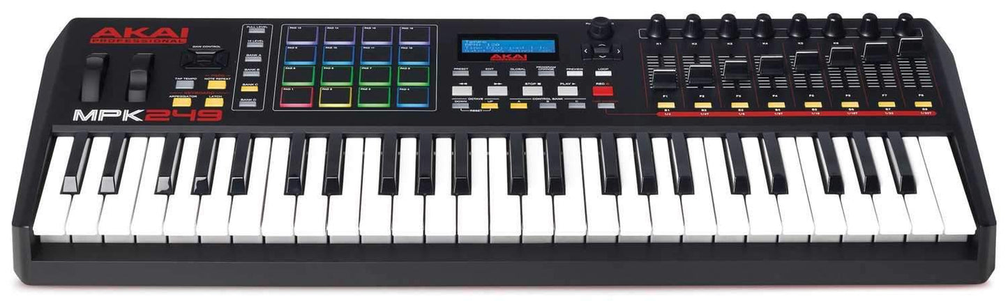 Akai MPK249 49-Key USB Midi Keyboard Controller - PSSL ProSound and Stage Lighting