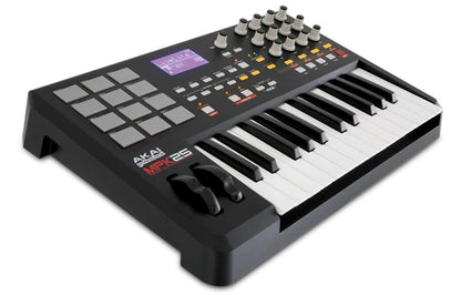 Akai MPK25 USB MIDI Keyboard Controller w MPC Pads - PSSL ProSound and Stage Lighting