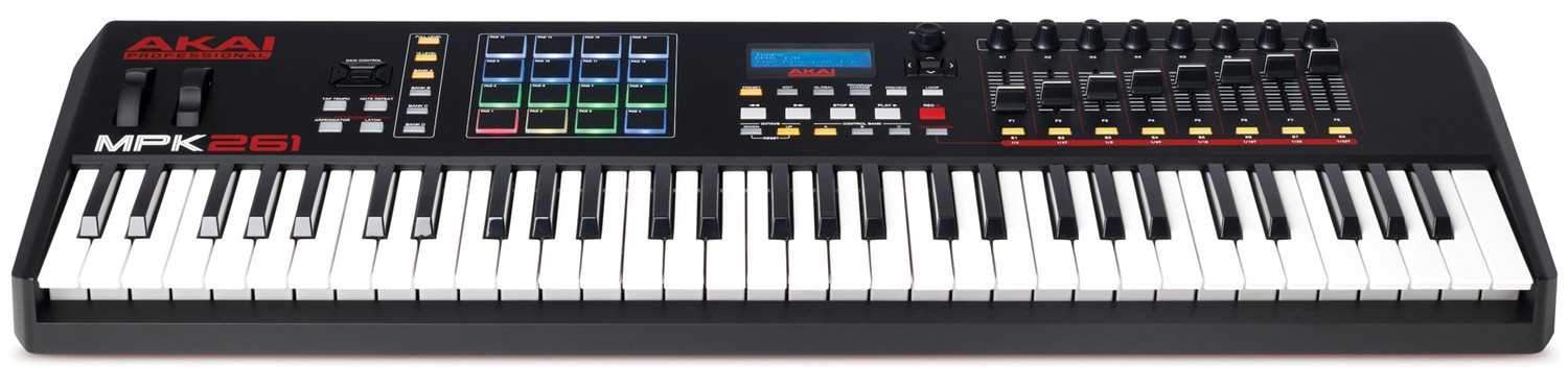 Akai MPK261 USB MIDI Keyboard Controller with Pads - PSSL ProSound and Stage Lighting