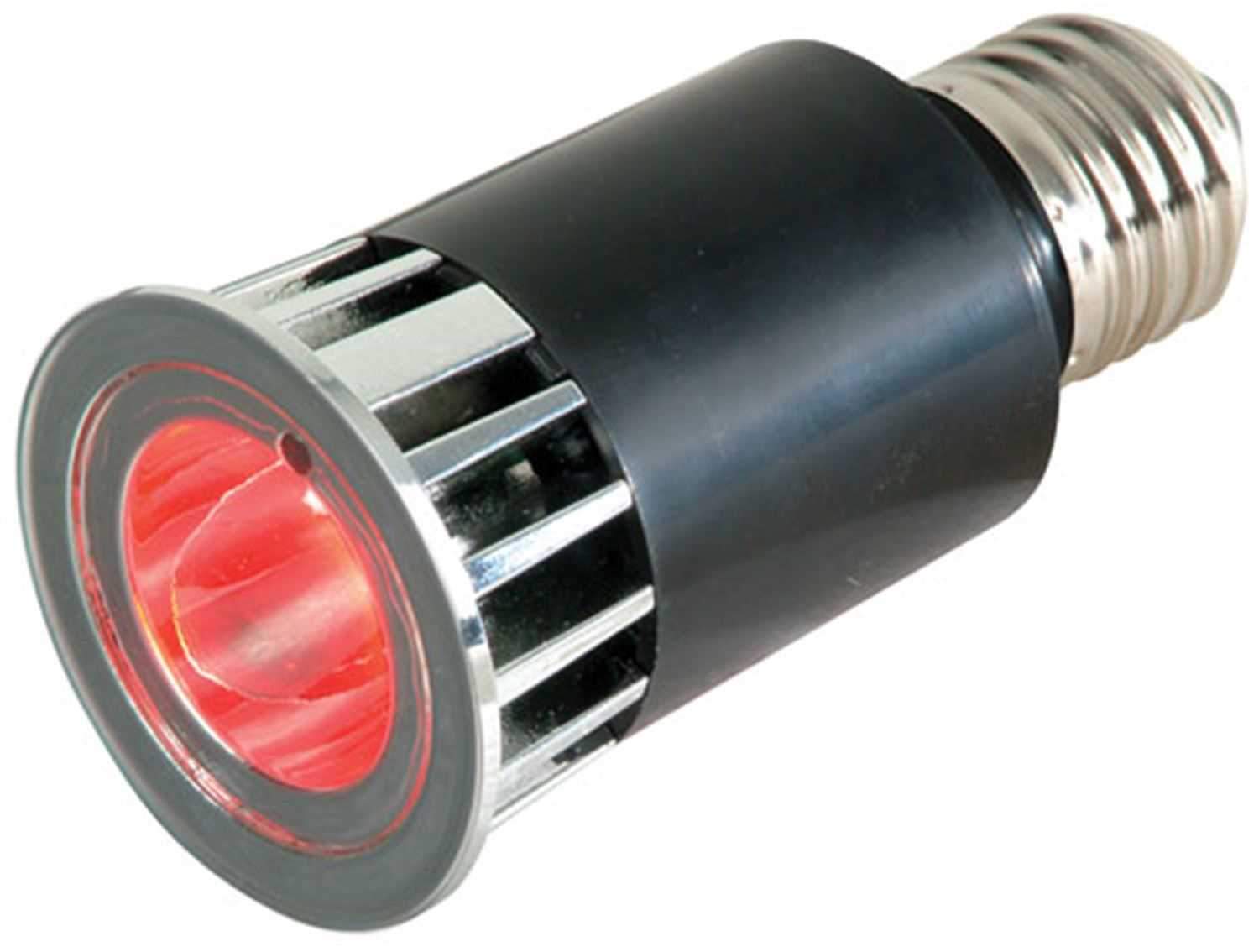 Elation RED LED E27 Screw Base Lamp - PSSL ProSound and Stage Lighting