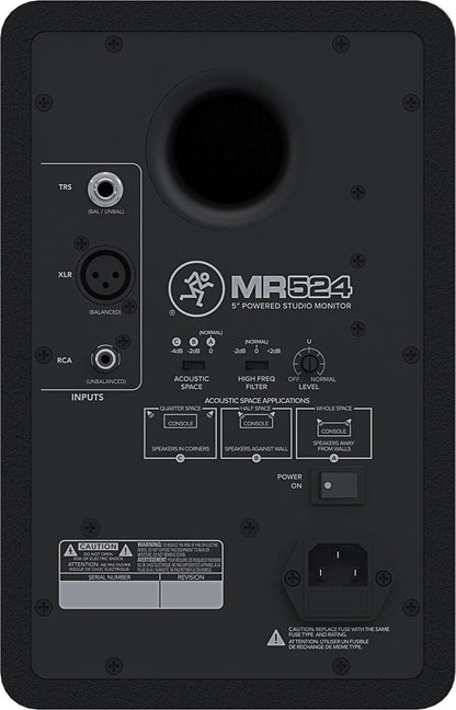 Mackie MR524 5-Inch Powered Studio Monitor - PSSL ProSound and Stage Lighting