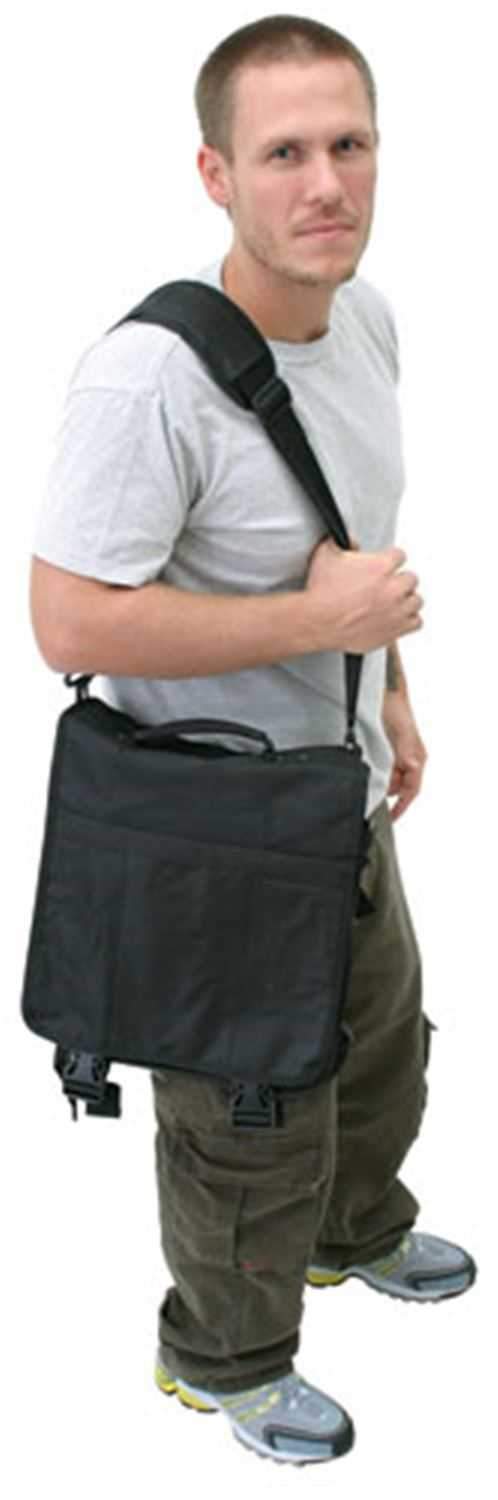 Prosound LP Messenger Bag - Black - PSSL ProSound and Stage Lighting