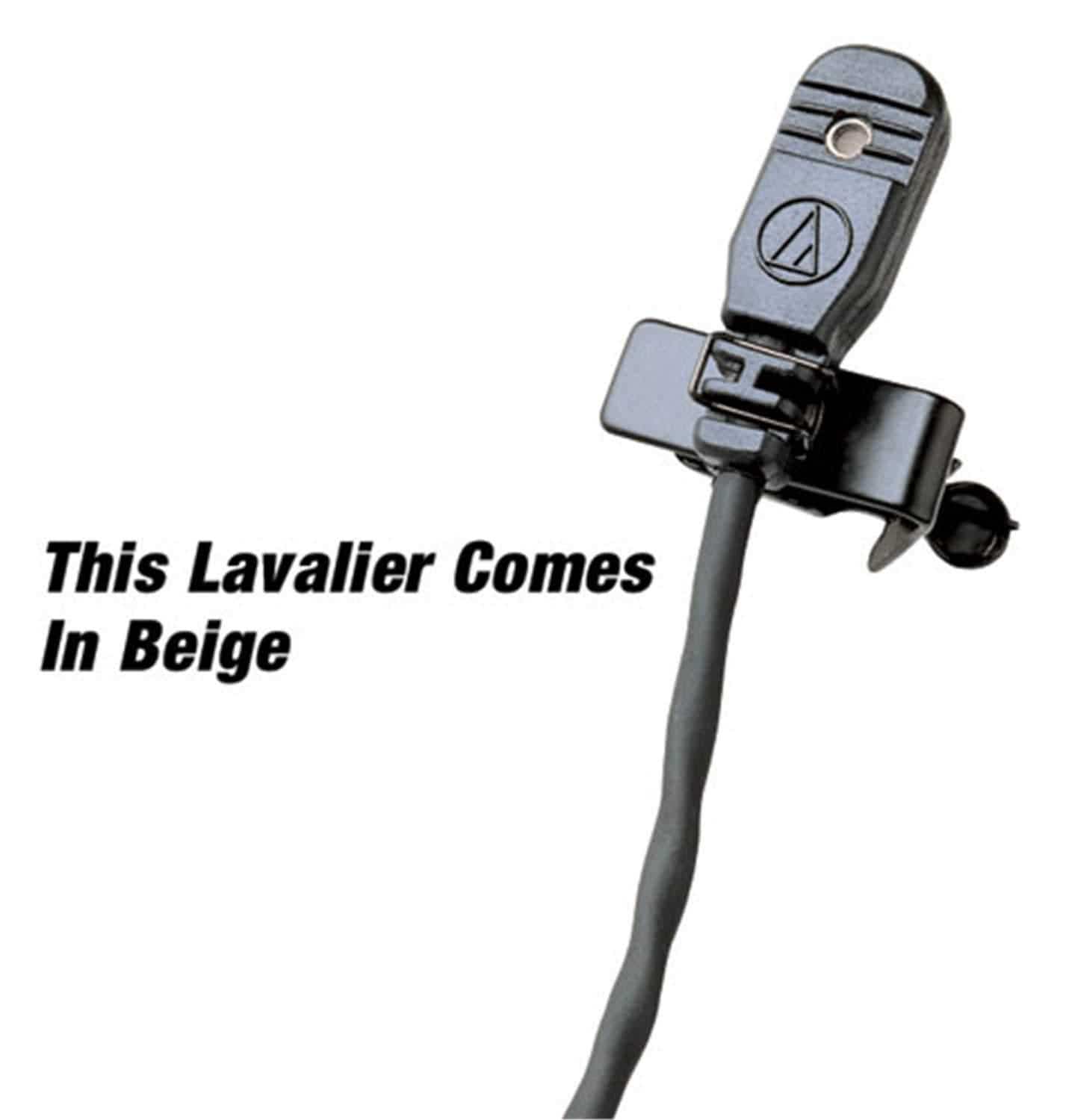 Audio Technica MT830CT5-TH Mini Omni Lav with TA5F Co - PSSL ProSound and Stage Lighting