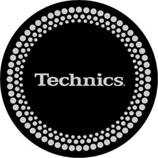 Technics Slipmat Silver Dots - Pair - PSSL ProSound and Stage Lighting