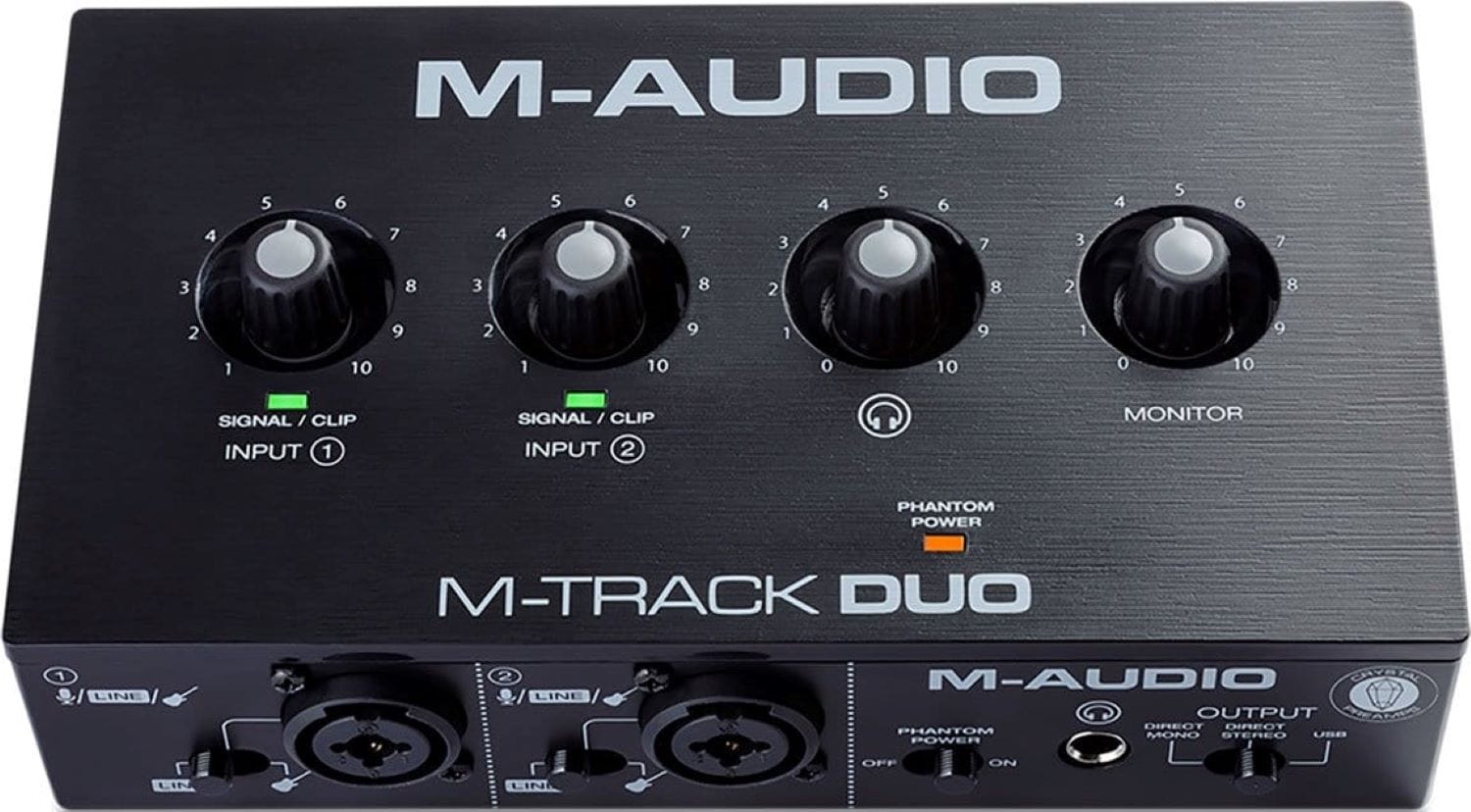 M-Audio M-Track Duo USB Audio Interface - ProSound and Stage Lighting