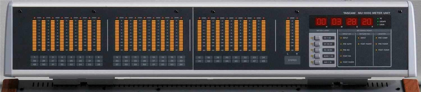 Tascam MU1000 24 Channel Meter Bridge - PSSL ProSound and Stage Lighting