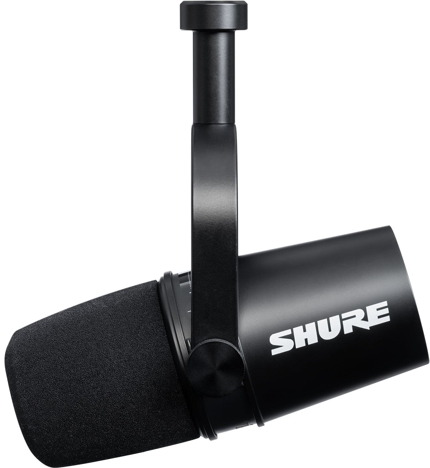 Shure MV7-K USB XLR Podcast Microphone - Black - ProSound and Stage Lighting