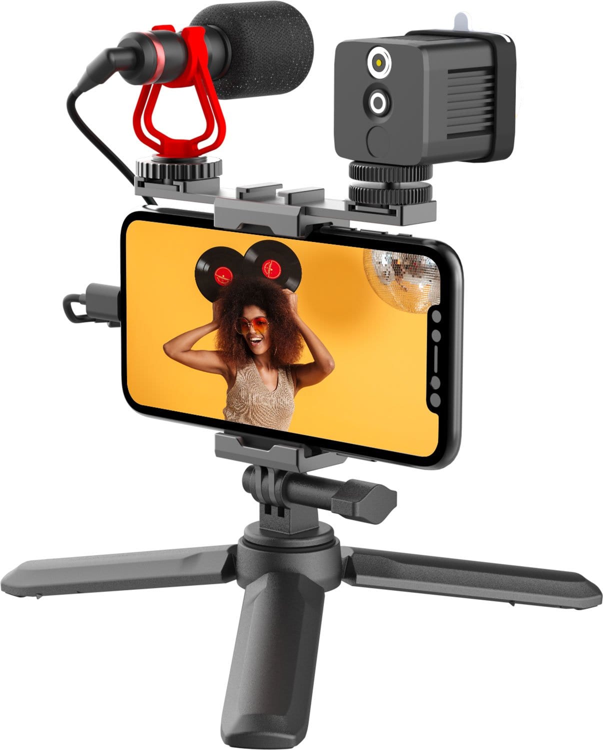 Mirfak MVK01 Smartphone Vlogging Kit - PSSL ProSound and Stage Lighting