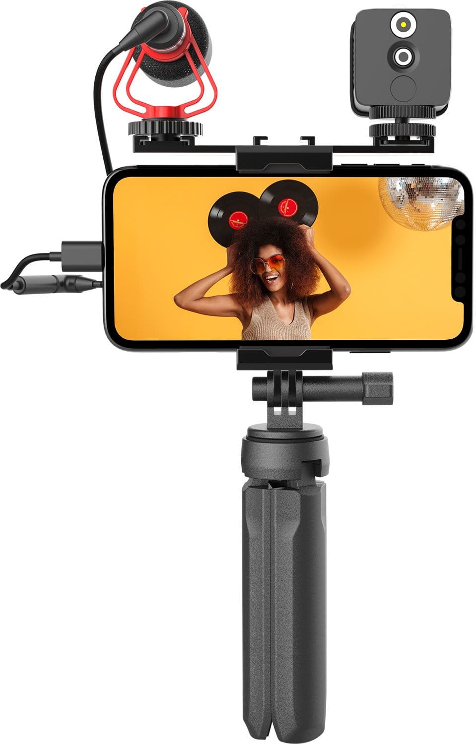 Mirfak MVK01 Smartphone Vlogging Kit - PSSL ProSound and Stage Lighting